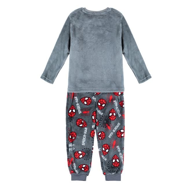 Pijamale Copii Fleece Spiderman, Antracit, între 4 și 8 ani