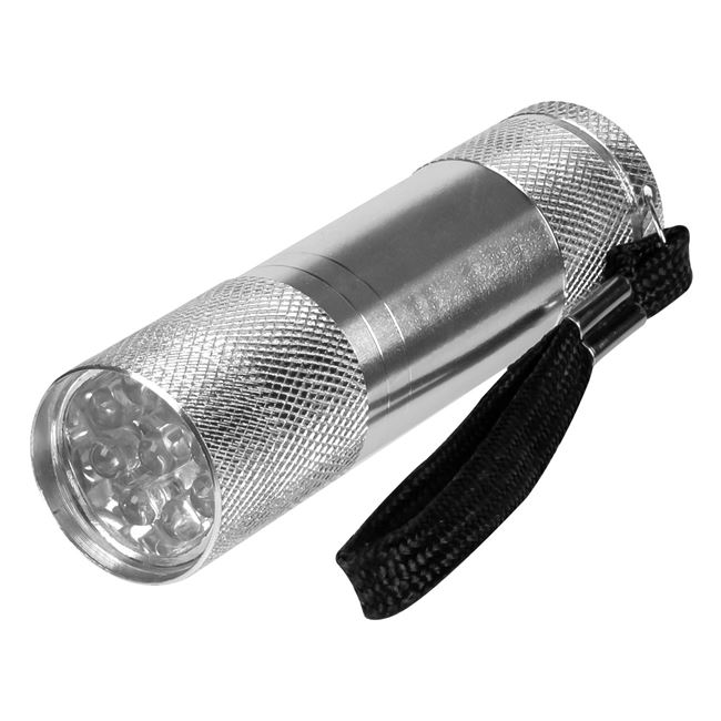 Lanterna Mini de Aluminiu cu 9 LED-uri 8.6cm