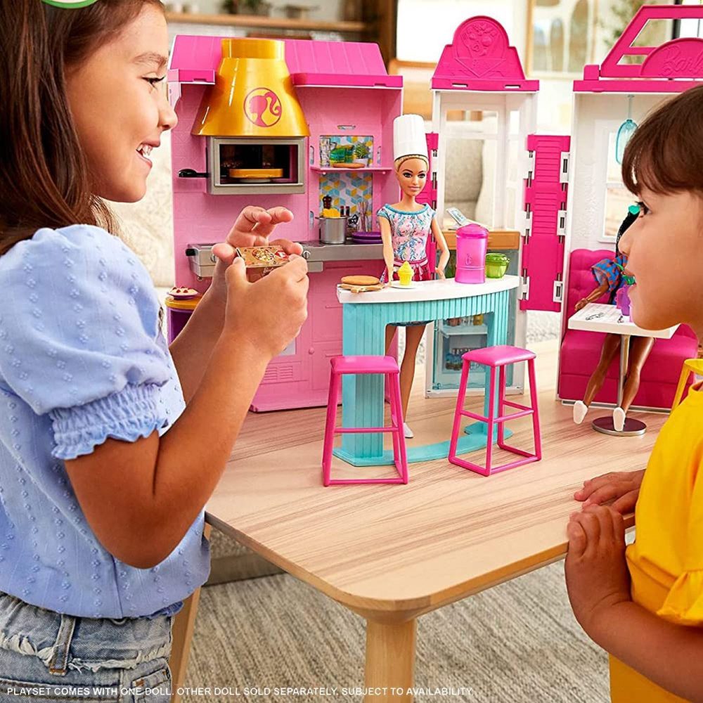 Papusa Barbie cu Restaurant, Mattel